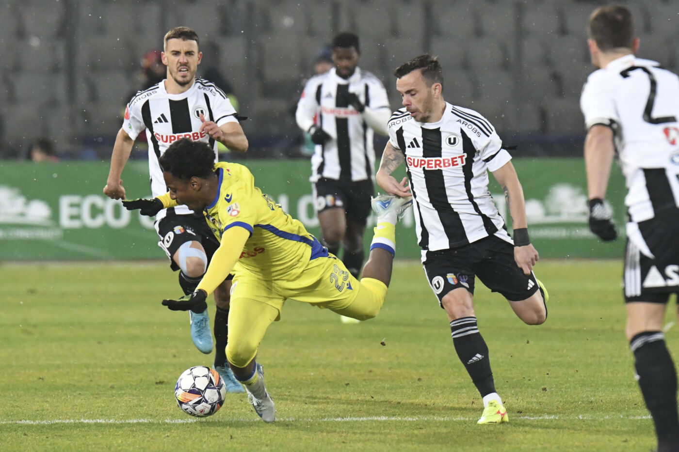 U Cluj – Petrolul Ploiești 4-1, în etapa 20 din Superliga. Ardelenii lui Sabău fac scorul etapei și revin pe primul loc al clasamentului!