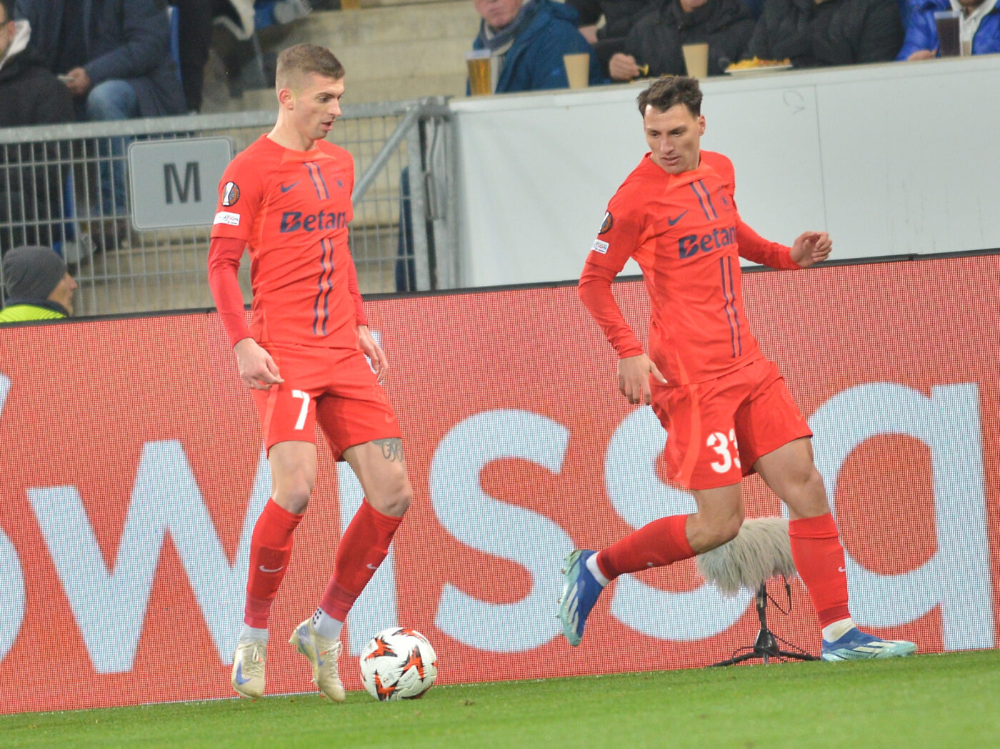 Florin Tănase, discurs manifest despre fanii români, după Hoffenheim – FCSB 0-0