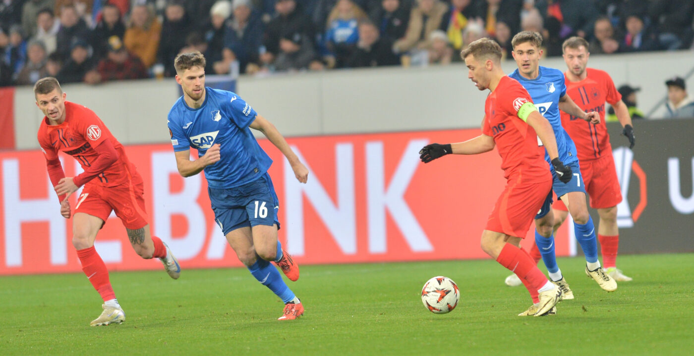 Hoffenheim – FCSB 0-0, în etapa 6 din Europa League. Campioana României a ajuns la 11 puncte și este pe locul 7