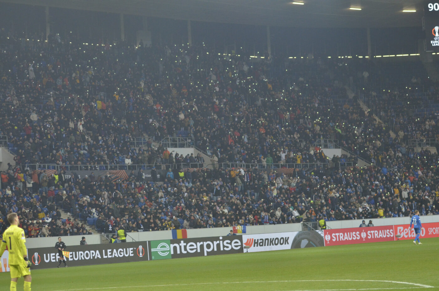 I-am invadat! Românii au cotropit stadionul la meciul Hoffenheim – FCSB și au stârnit reacția serii: „Parcă nu s-a terminat EURO”