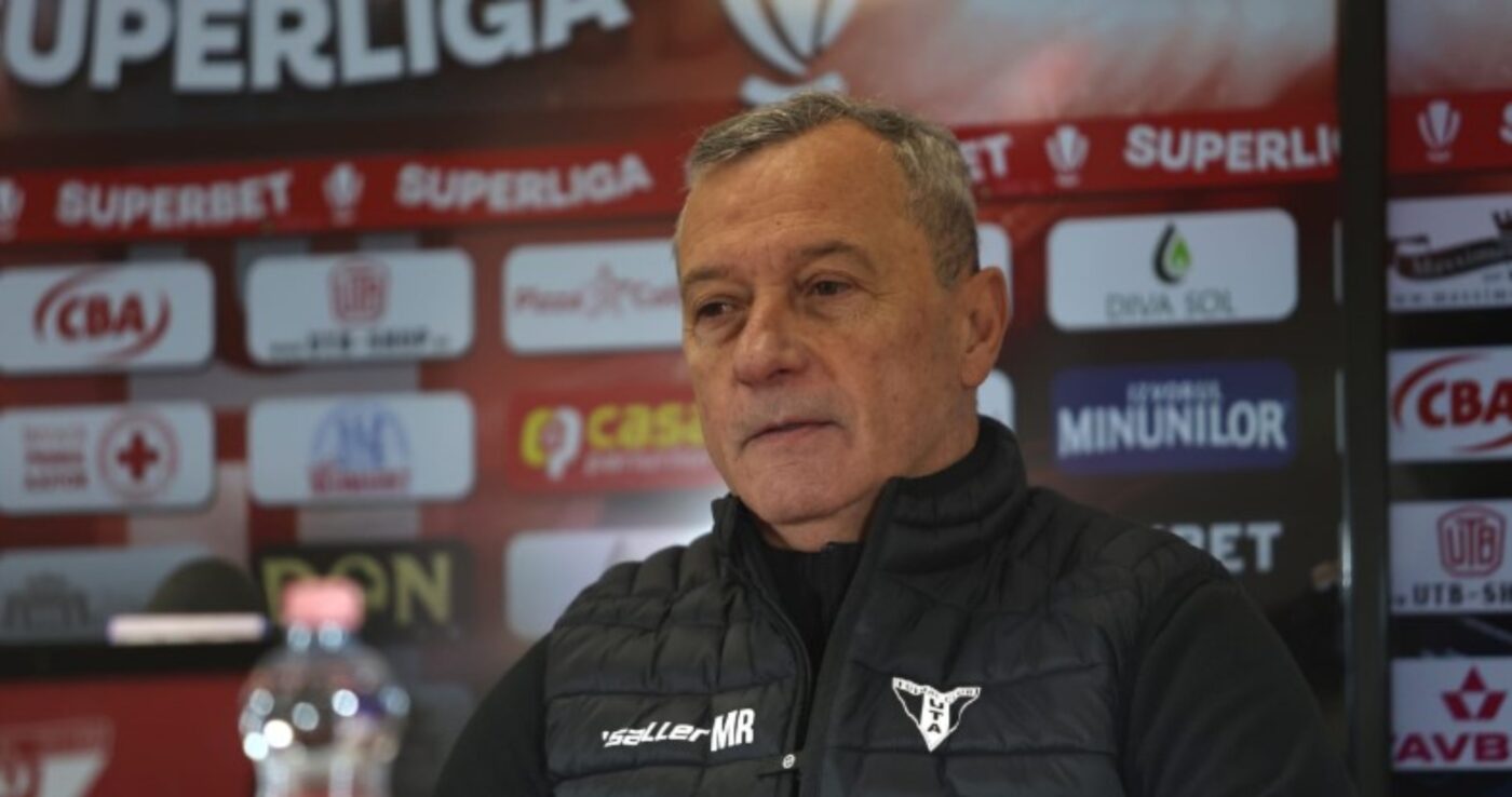 Mircea Rednic nu pleacă de la UTA indiferent de rezultatul meciului cu FC Botoșani și vrea să scape de unul dintre atacanții săi: „Bă, deja au trecut 6 luni!”