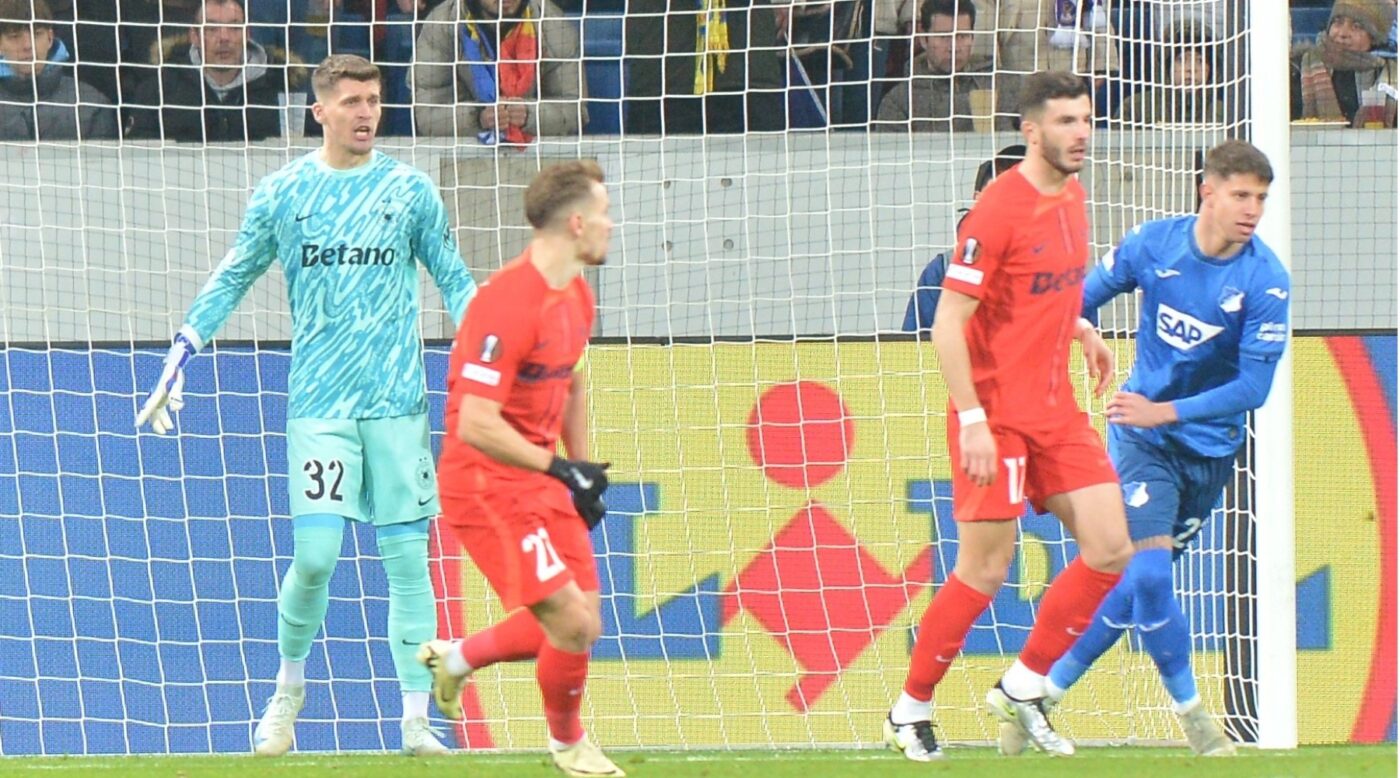 Notele fotbaliştilor lui Gigi Becali, după Hoffenheim – FCSB 0-0. Cine a fost omul meciului