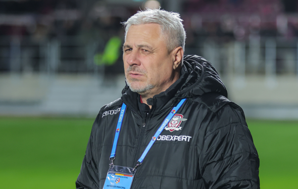 Reacția lui Marius Șumudică după ce a aflat că Gigi Becali nu o vrea pe Rapid în play-off: „Eu îl arbitrez!”