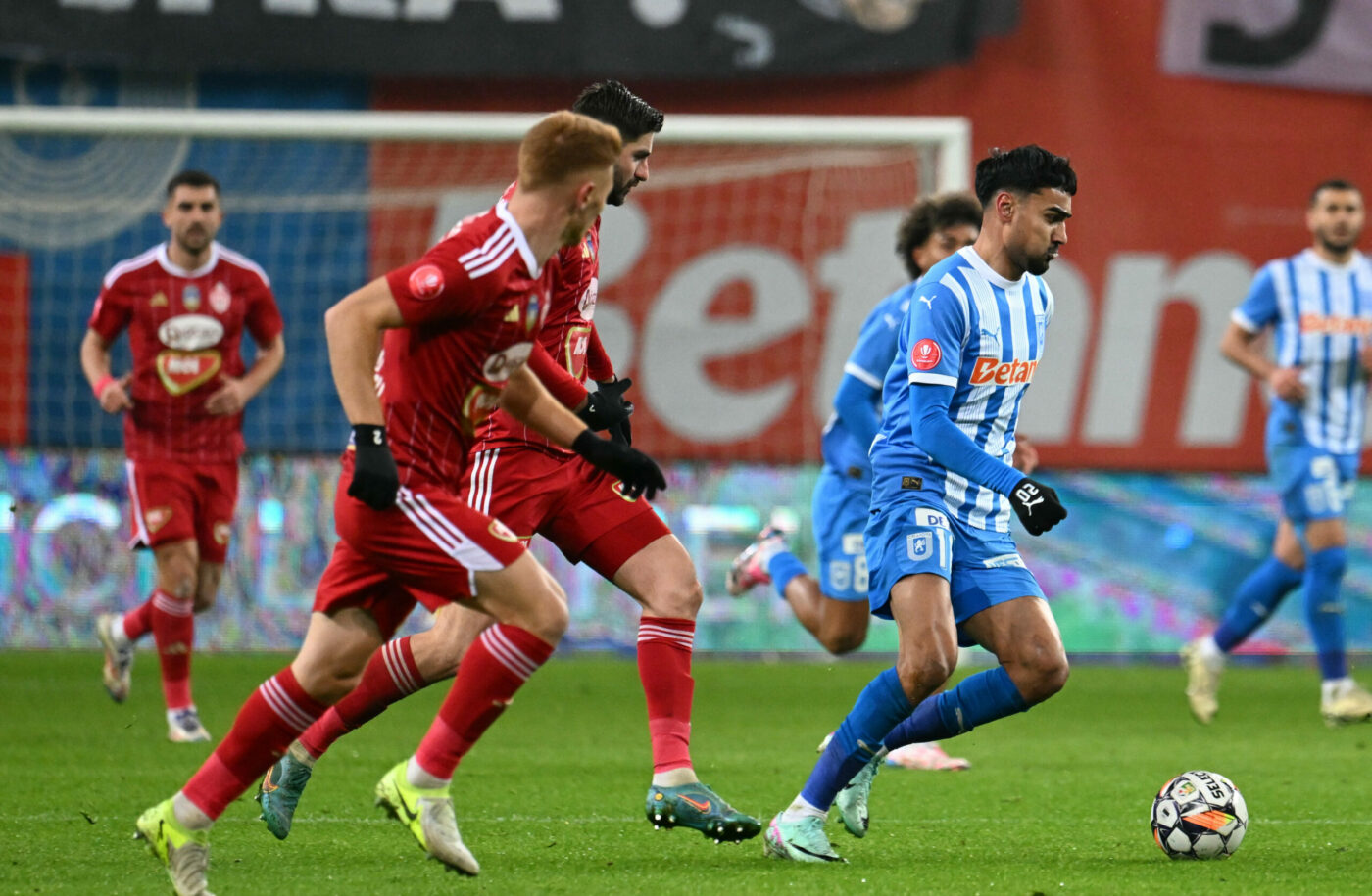 Universitatea Craiova – Sepsi 2-1 în etapa 20 din Superliga. Victorie importantă pentru trupa lui Costel Gâlcă