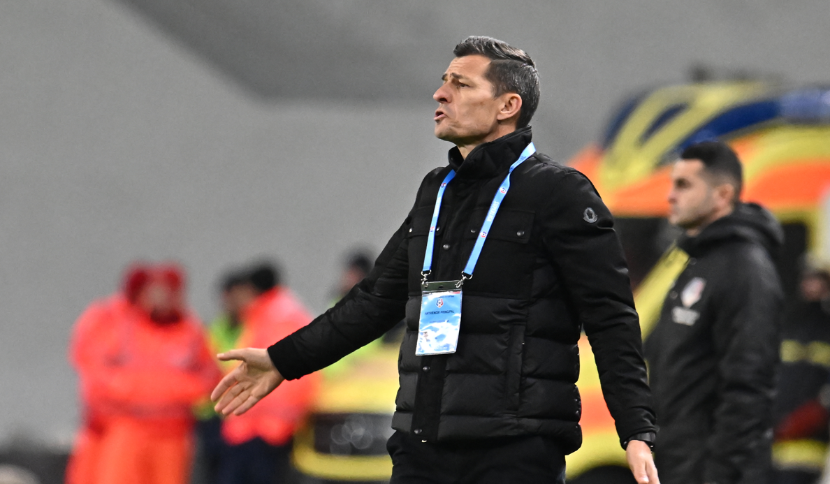 „Nu avem nicio scuză!”. Costel Gâlcă e necruțător cu fotbaliștii săi, după Universitatea Craiova – CFR Cluj 0-2: „E vorba și de calitate”