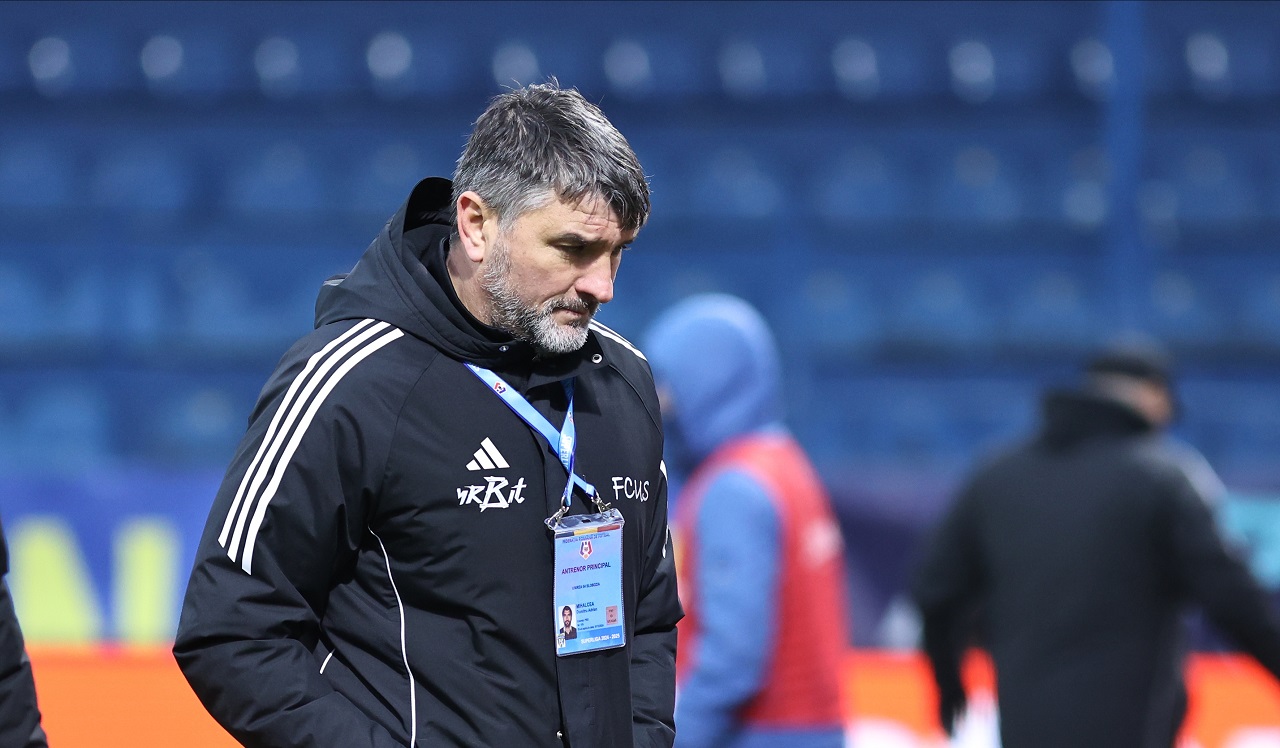 Adrian Mihalcea, discurs manifest, după Unirea Slobozia – Dinamo 1-3: „Jucătorii atât pot, asta e limita lor. Cu stadionul nostru nu s-a mişcat un fir de iarbă”