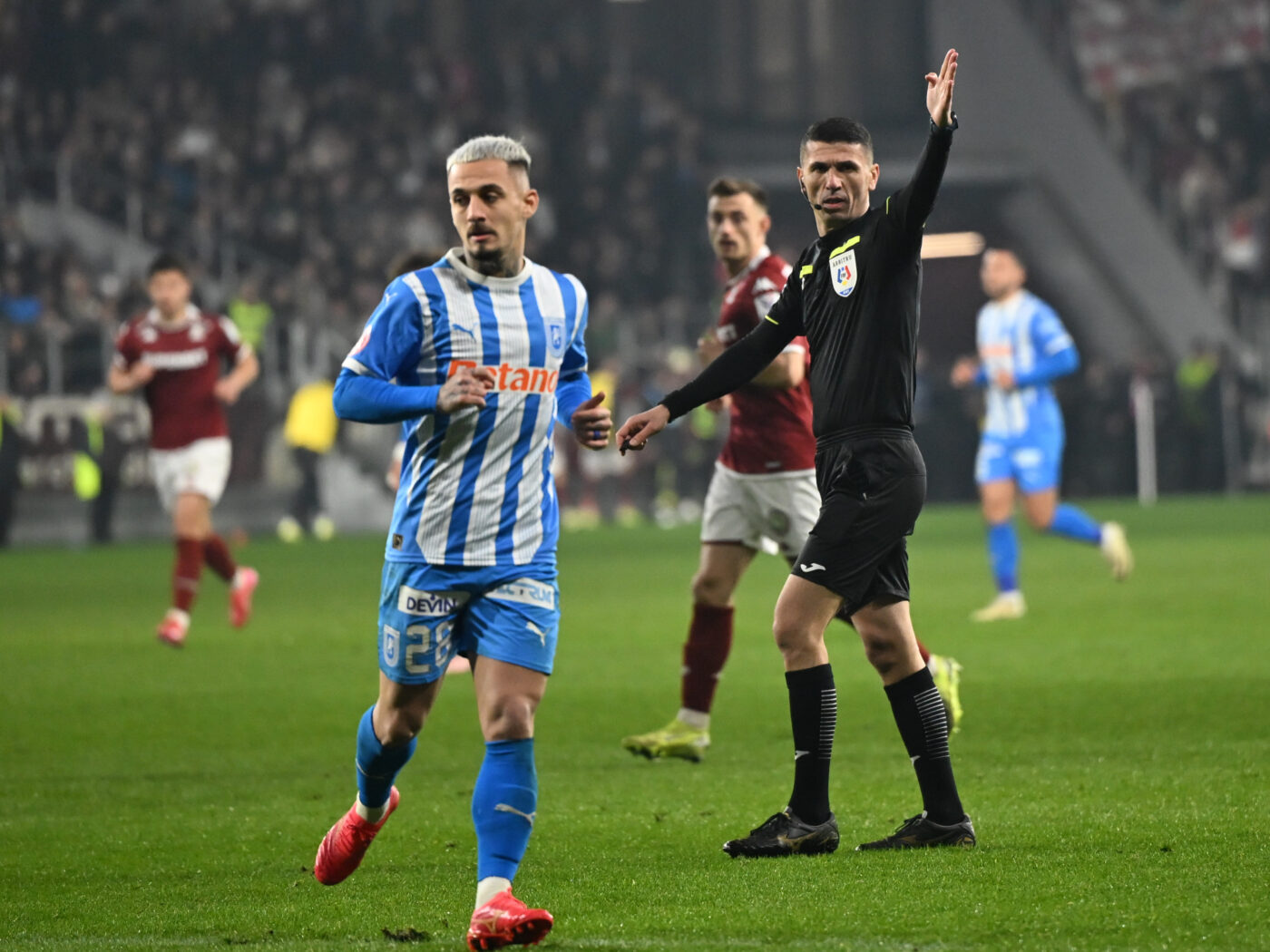 Alex Mitriță, reacție despre cea mai controversată fază în care a fost implicat în Rapid – Craiova 1-0