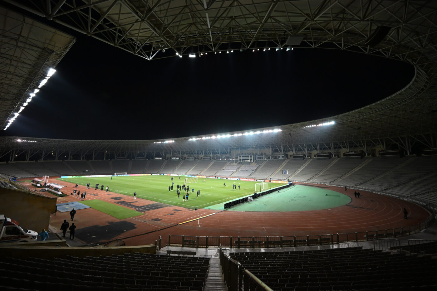 Imagini de la antrenamentul FCSB din Azerbaidjan, înainte de meciul cu Qarabag