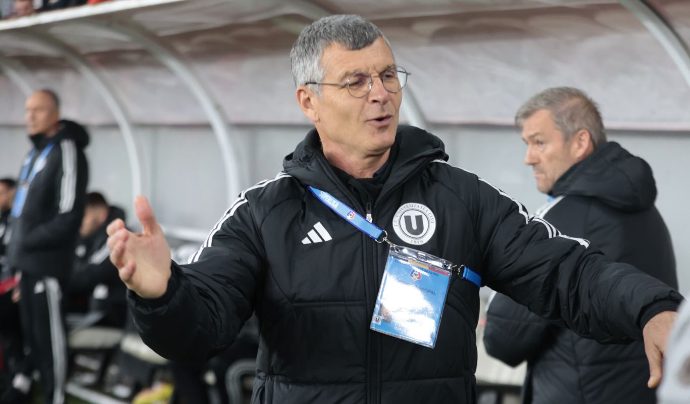 Ioan Sabău e neînvins în duelurile cu Rapid din 2009! Dar, antrenorul lui U Cluj are o problemă pentru meciul de acum cu giuleștenii: atacantul de patru milioane de euro e în pericol să rateze derby-ul
