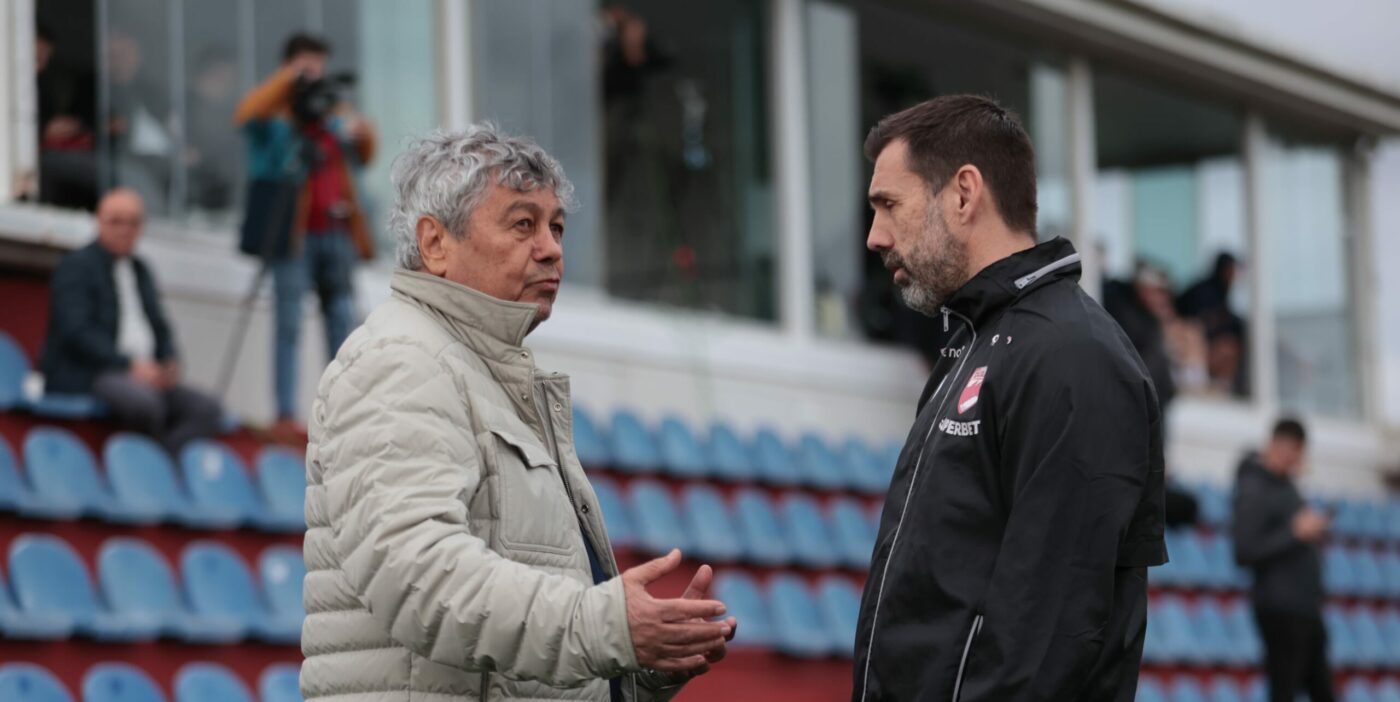 Mircea Lucescu a venit în inspecție la Dinamo și a făcut instrucție cu Kopic și fotbaliștii săi: „Dă-le treninguri să nu răcească”