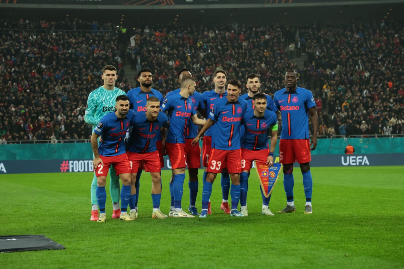 Notele fotbaliștilor lui Gigi Becali, după FCSB – Manchester United 0-2. Cine a fost cel mai slab