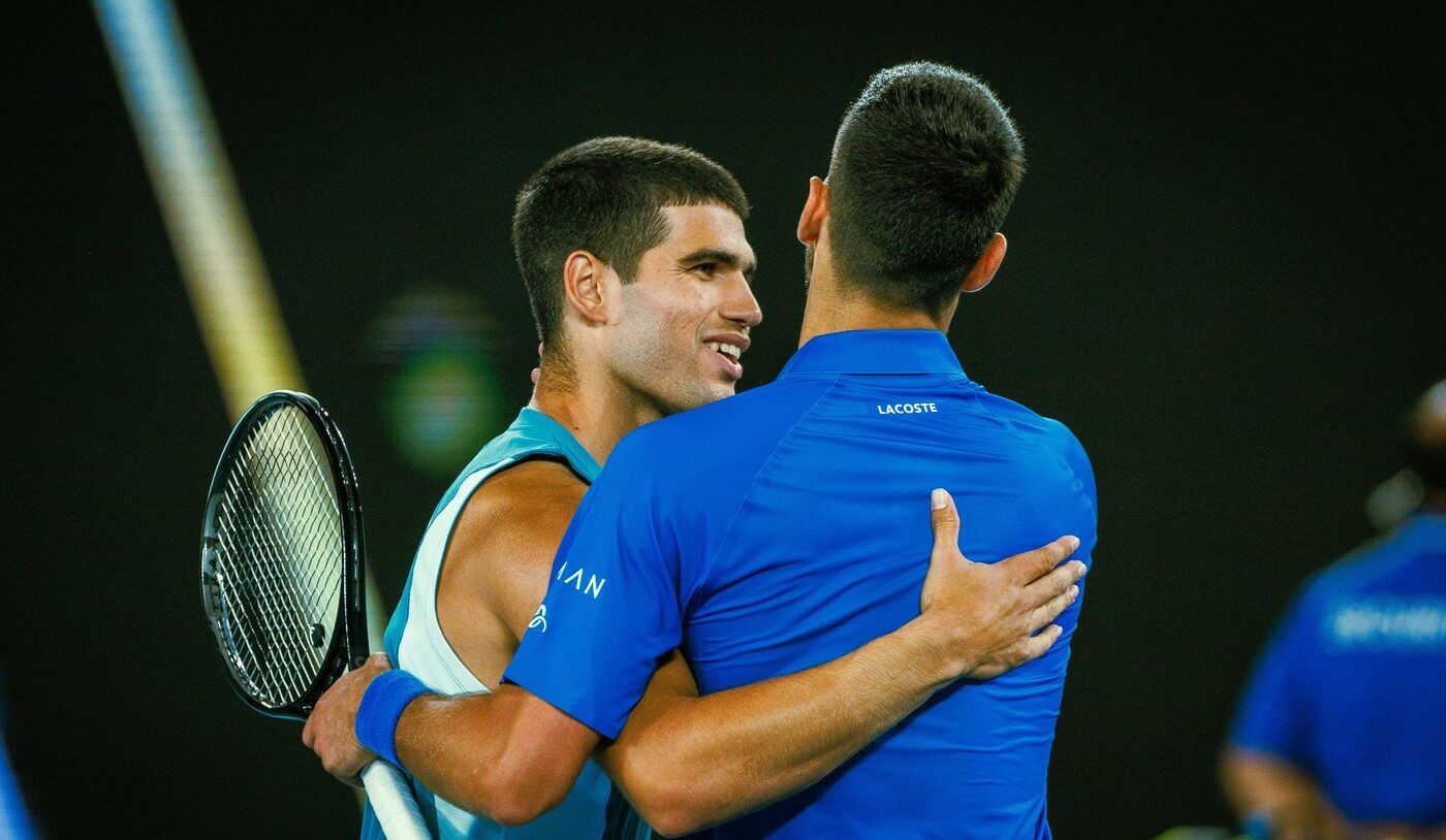 Novak Djokovic l-a învins pe Carlos Alcaraz. Victorie imensă a sârbului la Australian Open