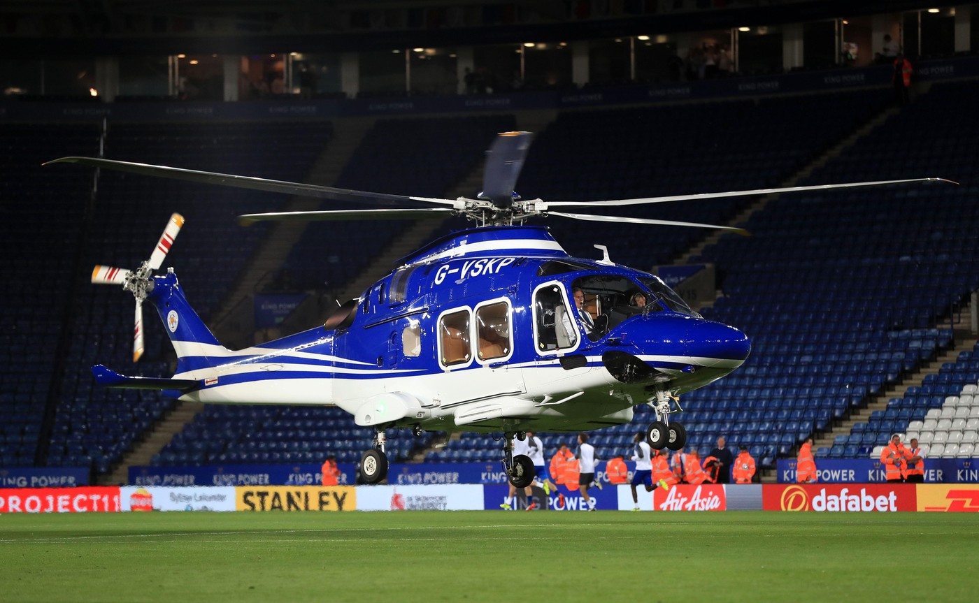 Patronii lui Leicester City cer despăgubiri de 2.600.000.000 de euro producătorului de elicoptere din Italia al cărui aparat de zbor s-a prăbuşit şi l-a ucis pe magnatul Vichai