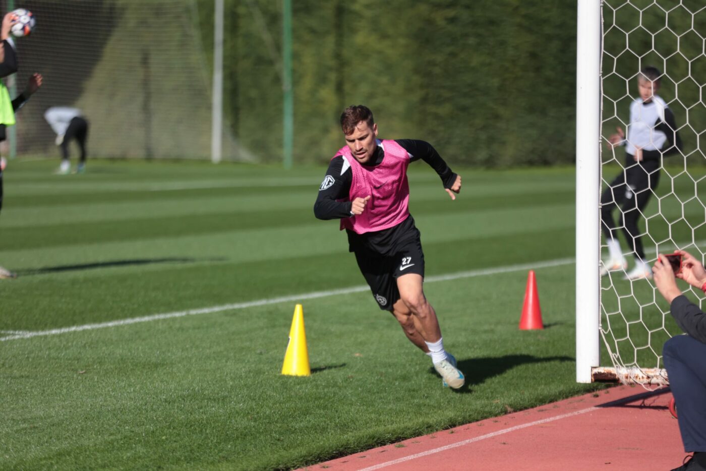 Primele imagini cu noul transfer de la FCSB în cantonamentul din Antalya. Înlocuitorul lui Darius Olaru a fost pus la muncă de oamenii lui Gigi Becali