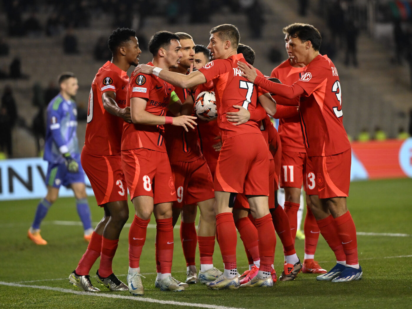 Qarabag – FCSB 2-2 Live Video Online, în etapa 7 din Europa League. A început actul secund
