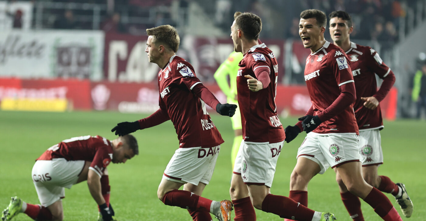 Rapid București – Poli Iași 2-1, în etapa 22 din Superliga. Echipa lui Marius Șumudică ajunge pe locul 6, după o victorie chinuită