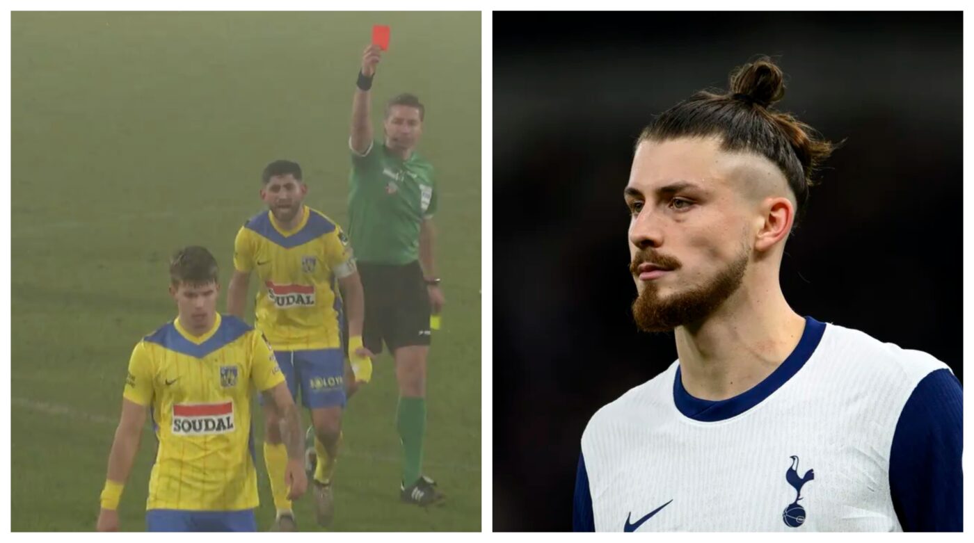 Scene incredibile! Fundașul, care vine să se lupte cu Radu Drăgușin la Tottenham, a luat două cartonașe galbene în 10 secunde. VIDEO