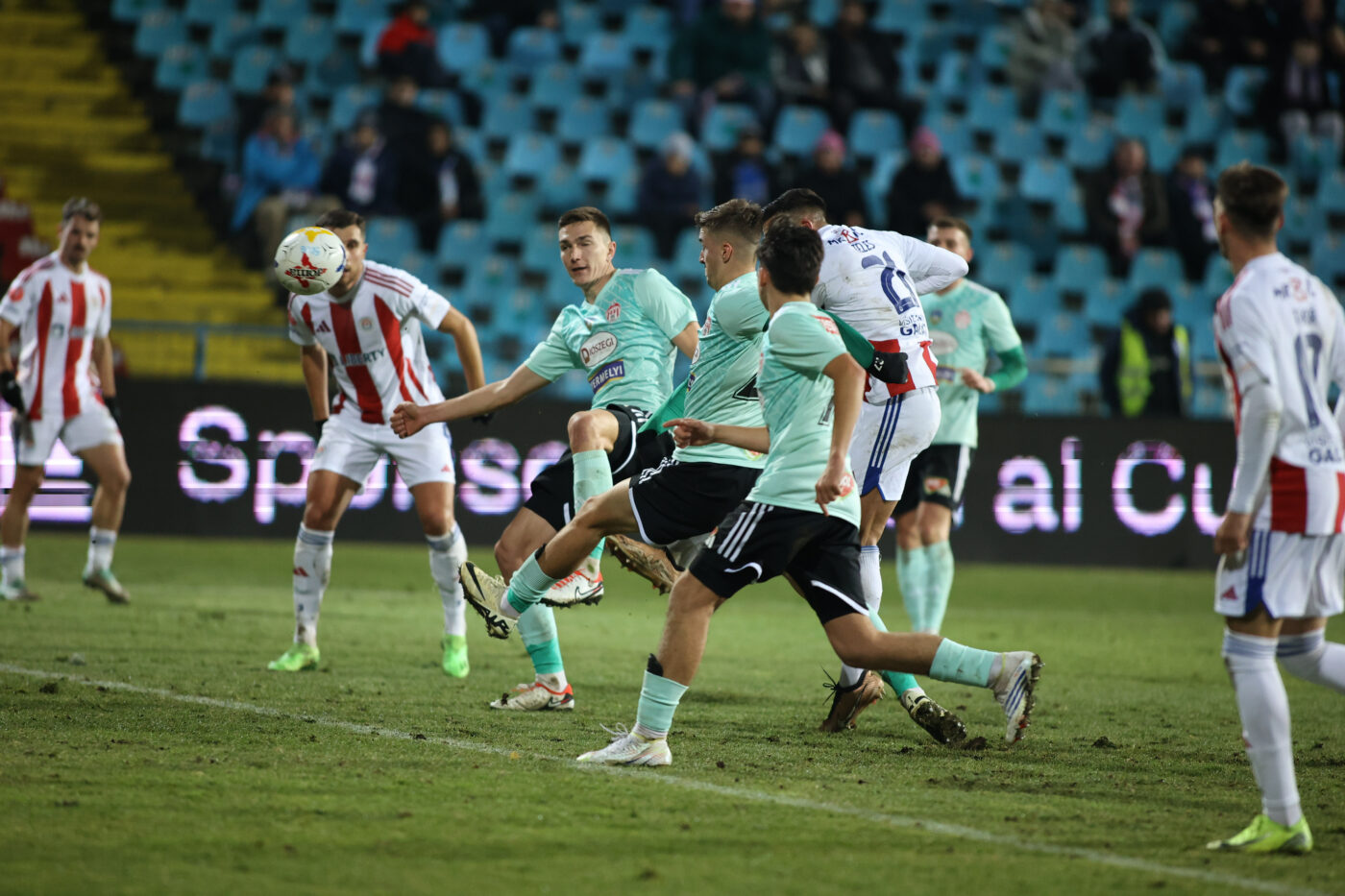 Sepsi – Oțelul Galați 1-0, Live Video Online în etapa 23 din Superliga. Ninaj marchează după o gafă în apărarea oaspeților