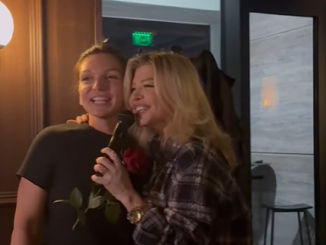 Simona Halep a cântat cu Loredana de Revelion! Melodia cu care cele două au făcut show