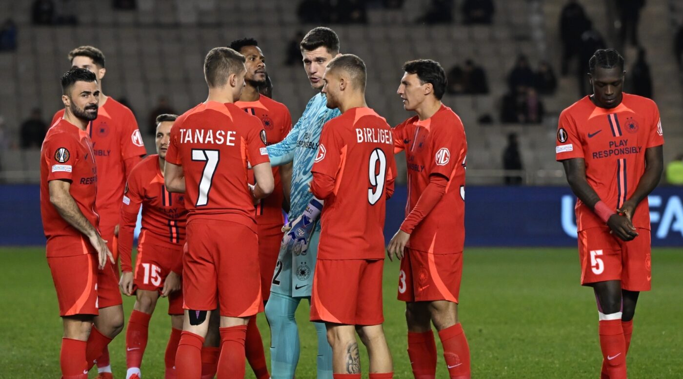 UEFA a anunțat că FCSB a pierdut lupta din etapa a 7-a din Europa League. Rezultatul oficial a fost publicat