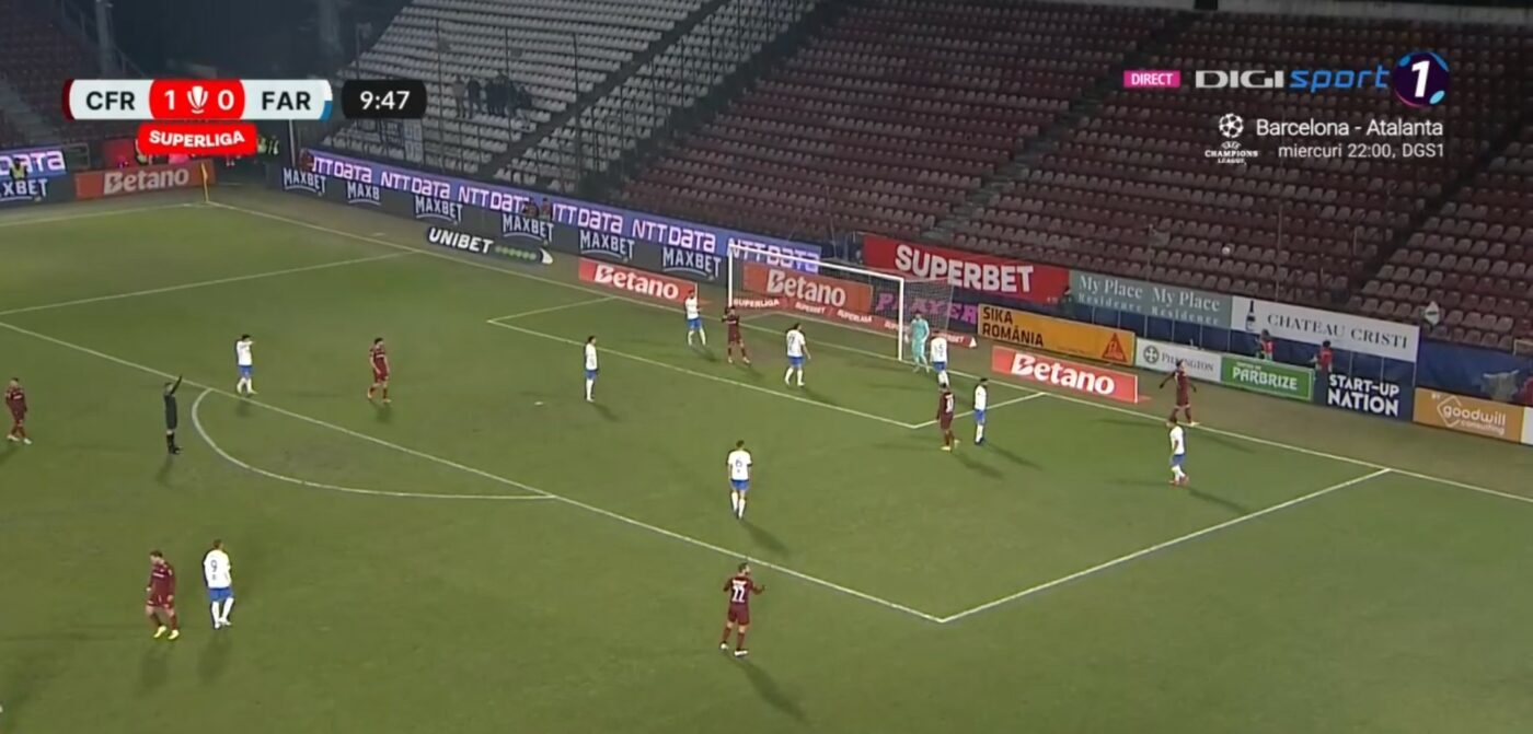 CFR Cluj – Farul Constanța 1-0, Live Video Online, în etapa 23 din Superliga. Asediu la poarta echipei lui Gică Hagi: portarul Buzbuchi face minuni!
