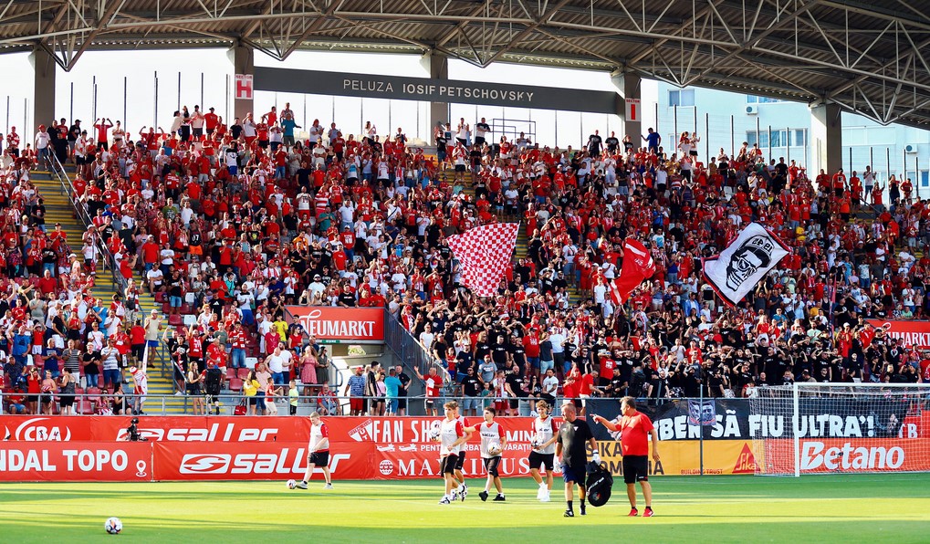 UTA o așteaptă pe FCSB cu un stadion plin, biletele s-au vândut în 24 de ore!
