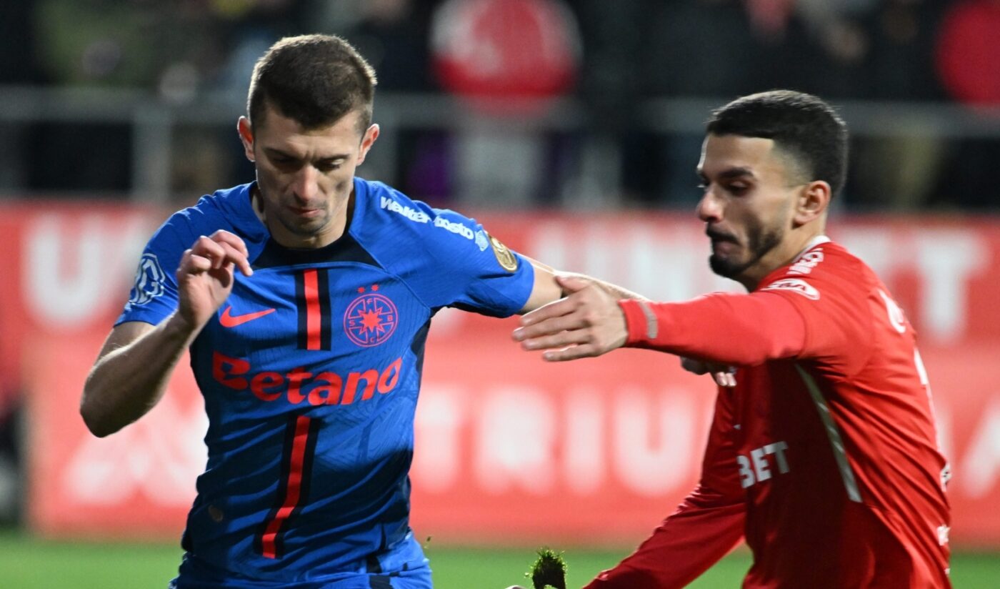 „A fost soft penalty? Eu asta le transmit!”. Florin Tănase, reacție vehementă despre faza care a decis UTA – FCSB 0-1