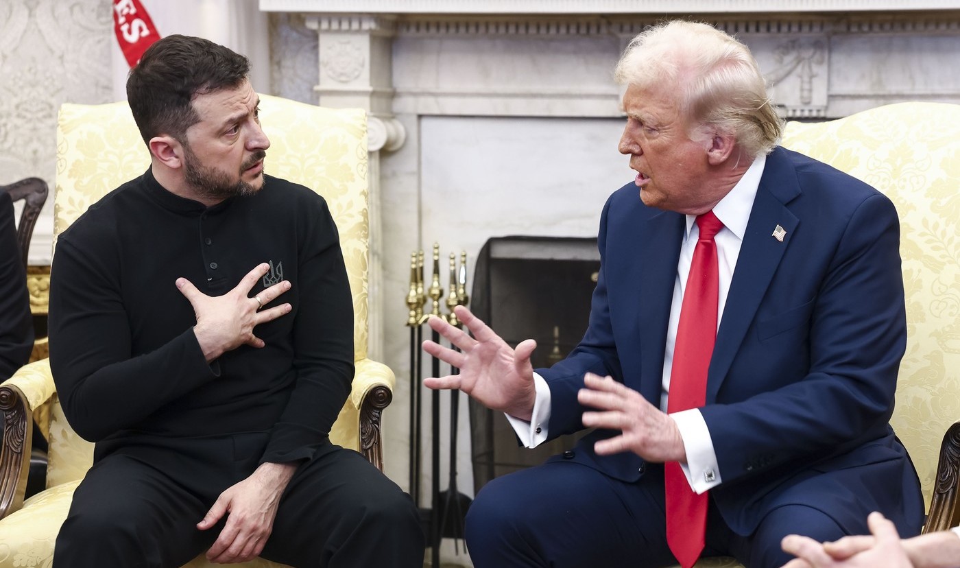 Ce cadou special i-a dat Volodimir Zelenski lui Donald Trump cu câteva momente înainte de scandalul istoric din Biroul Oval