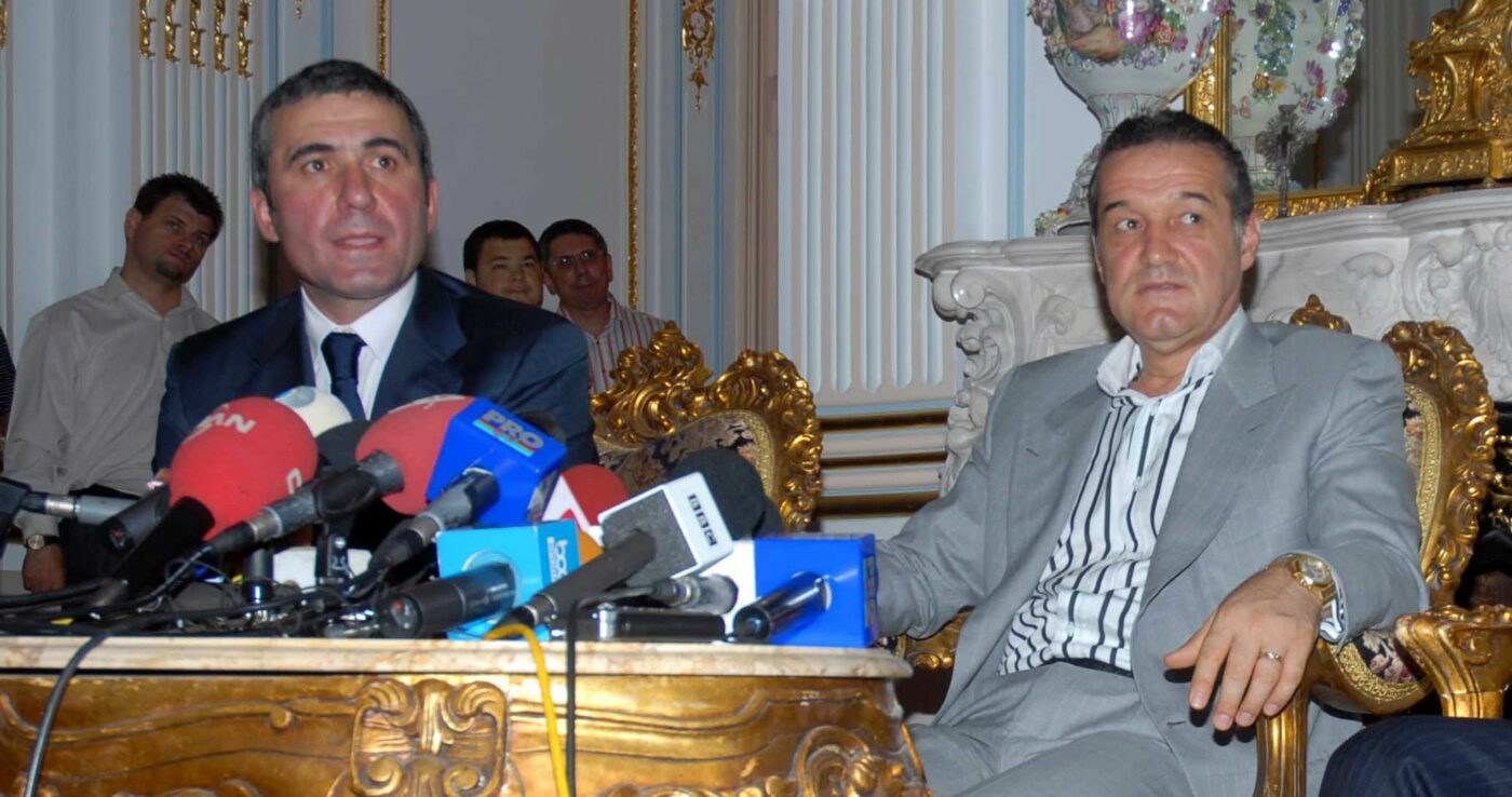 Cum a licitat Gigi Becali o sumă colosală în numele lui Gică Hagi pentru un Mercedes confiscat, deşi nu aveau banii necesari. Tatăl miliardarului de la FCSB i-a salvat şi l-a înjurat pe fiul său: „Am vrut să-l eclipsez pe Valentin Ceauşescu”