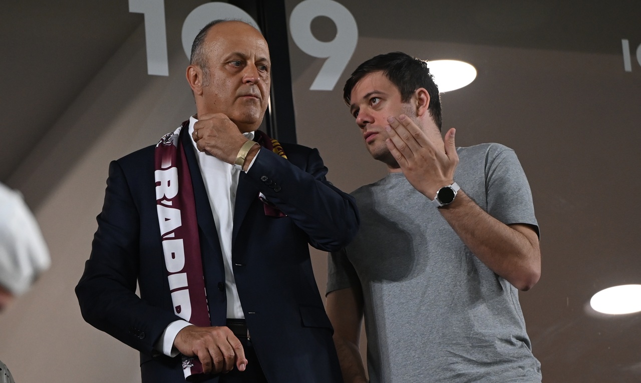 Dan Șucu, de la Milano la Ovidiu. Patronul Rapidului s-a dus la meciul cu Farul, cu o importanță uriașă pentru play-off