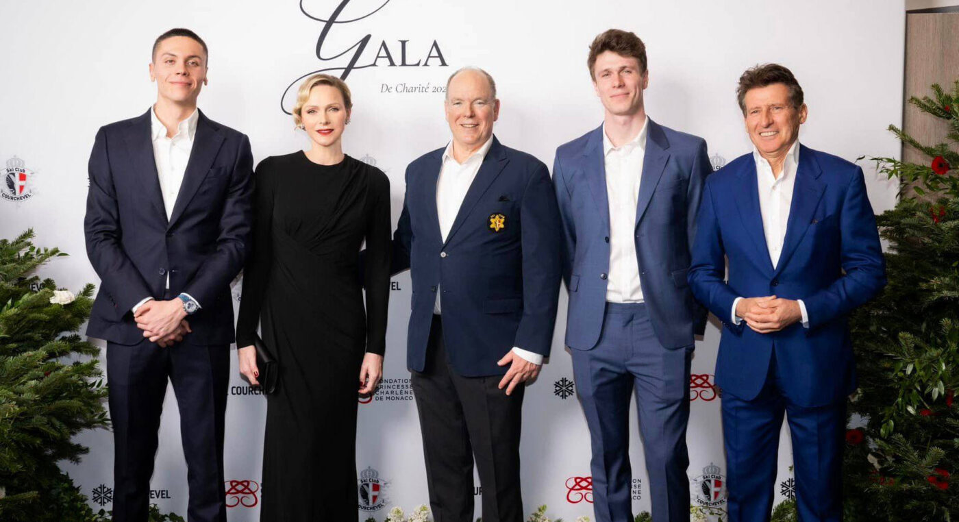 David Popovici, întâlnire cu Prințesa Charlene de Monaco. Campionul olimpic a participat la o gală unde s-au strâns 600.000 de euro, într-o oră