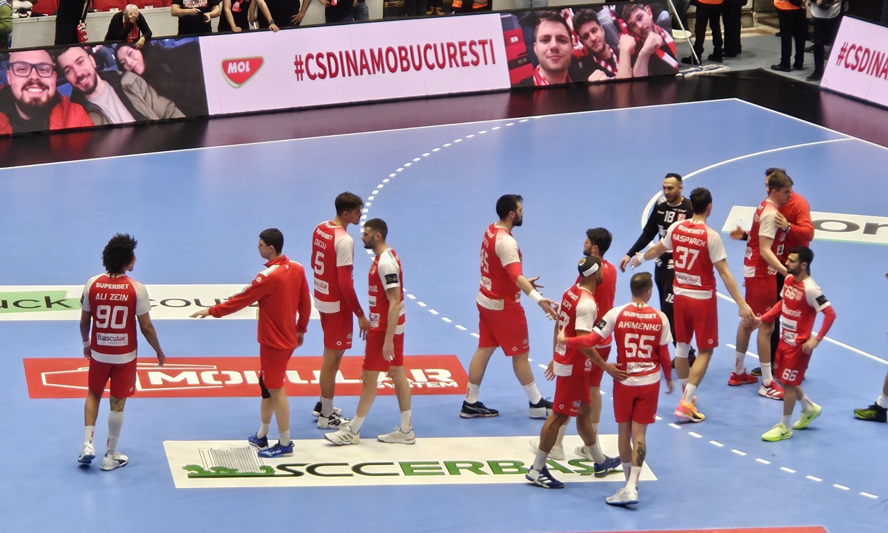 Dinamo, înfrângere dramatică cu Wisla 26-27, după un gol primit în ultimele secunde. „Dulăii” depind de ultimul meci pentru a se califica