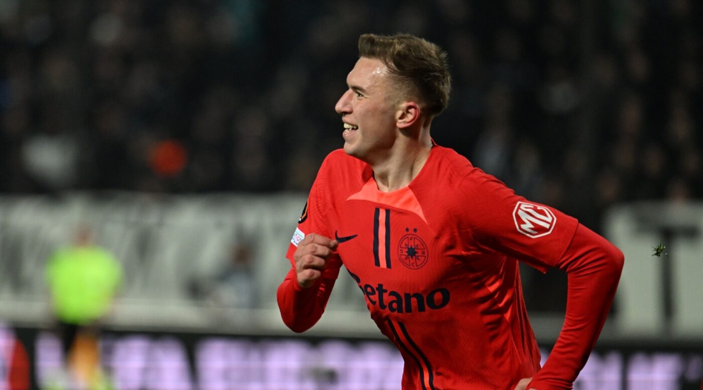 Eroul Andrei Gheorghiță, reacție fabuloasă după ce a marcat în PAOK – FCSB 1-2