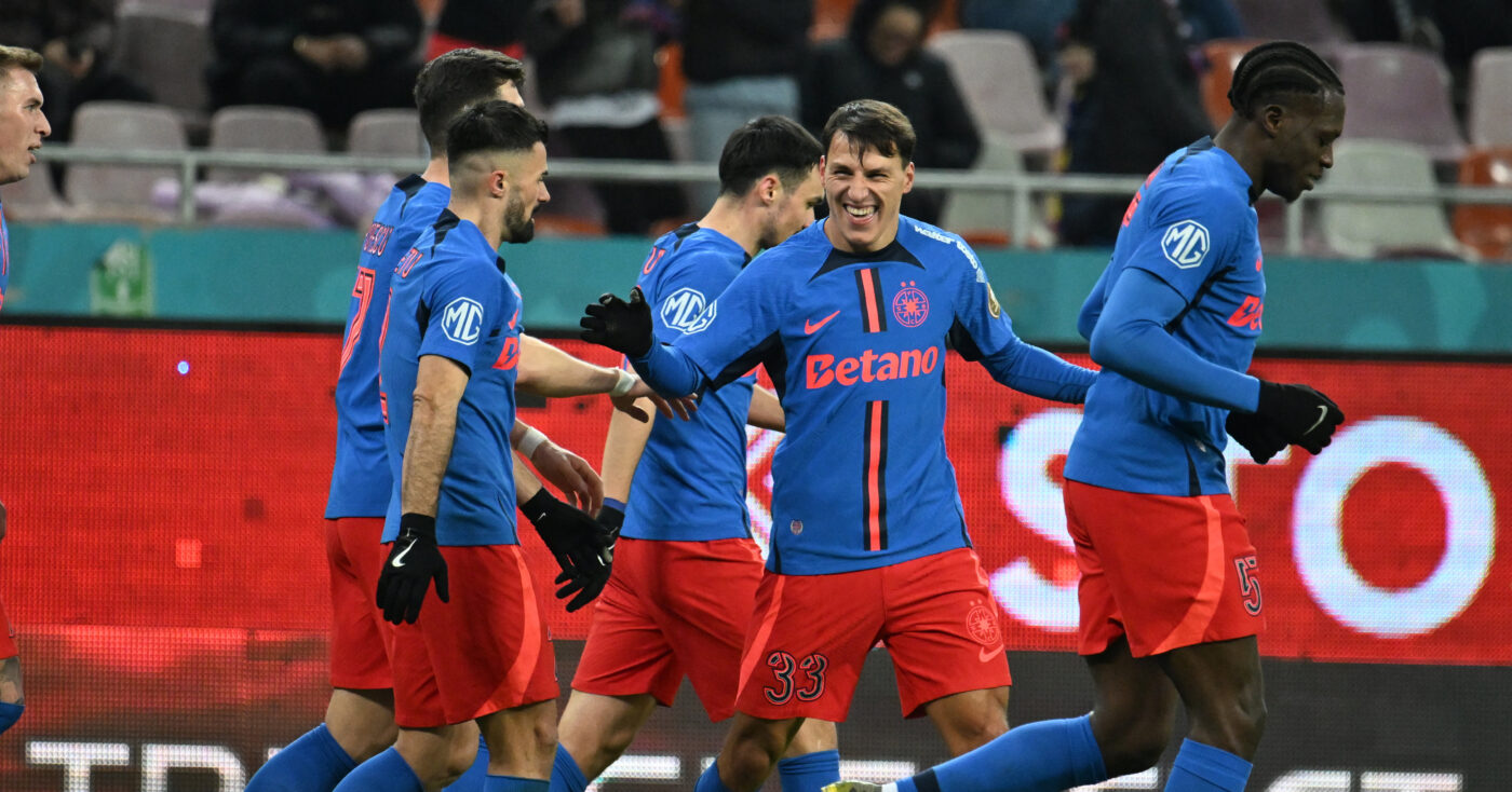 FCSB – Sepsi 3-0, în etapa 26 din Superliga. Campioana este noul lider al campionatului
