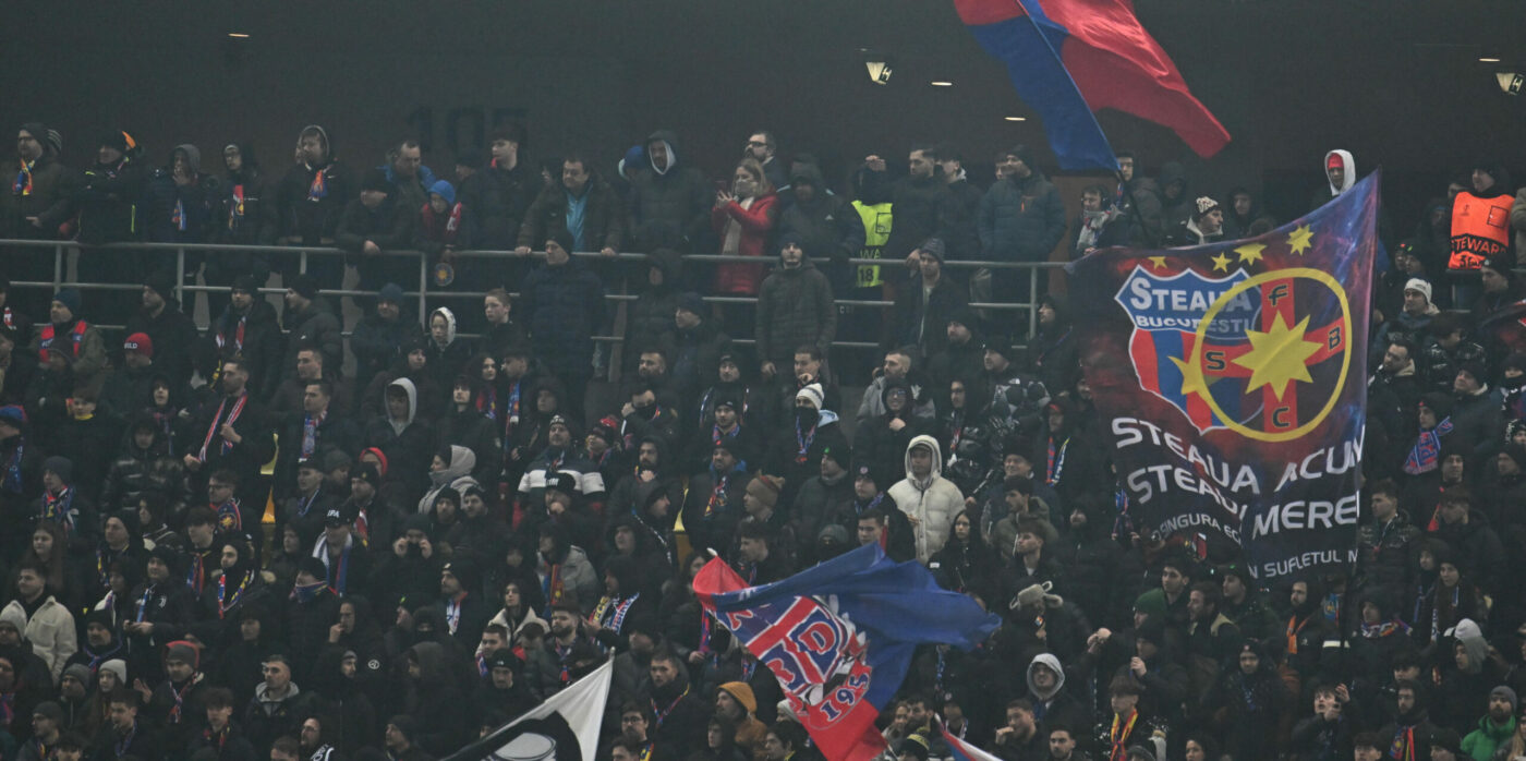 FCSB, record pe Arena Națională. Numărul de spectatori cu PAOK, peste meciul cu Manchester United