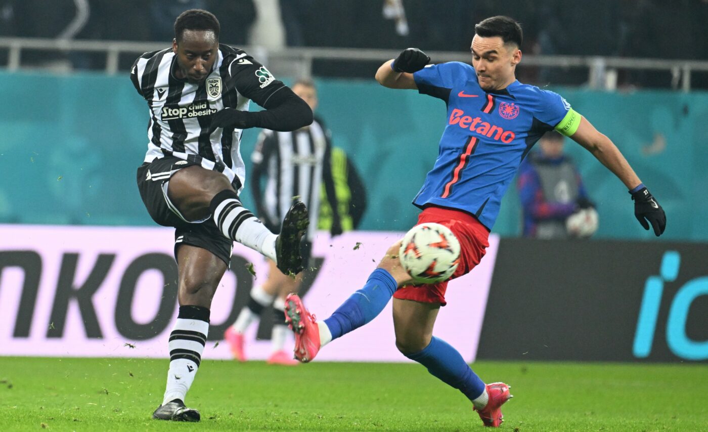 Faza care a zguduit milioanele de euro ale lui Gigi Becali și inimile milioanelor de fani FCSB: Adrian Șut a izbit bara, după o execuție spectaculoasă!