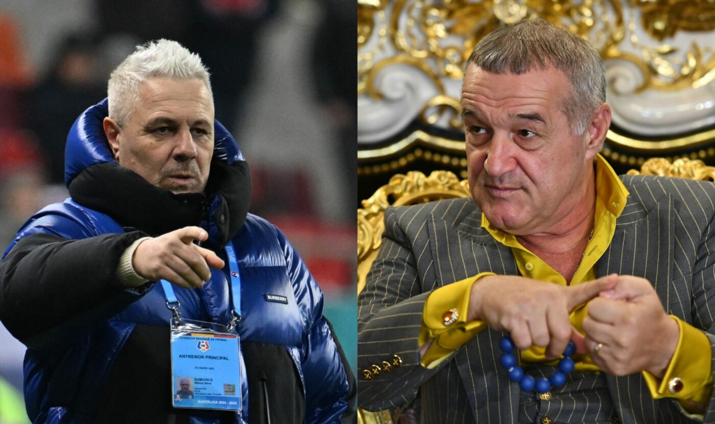 Gigi Becali a răbufnit și a spus tot ce gândește despre Marius Șumudică: „Bă, ai o vârstă, nu poți purta geaca aia. Ironiile alea le face un om prost?”