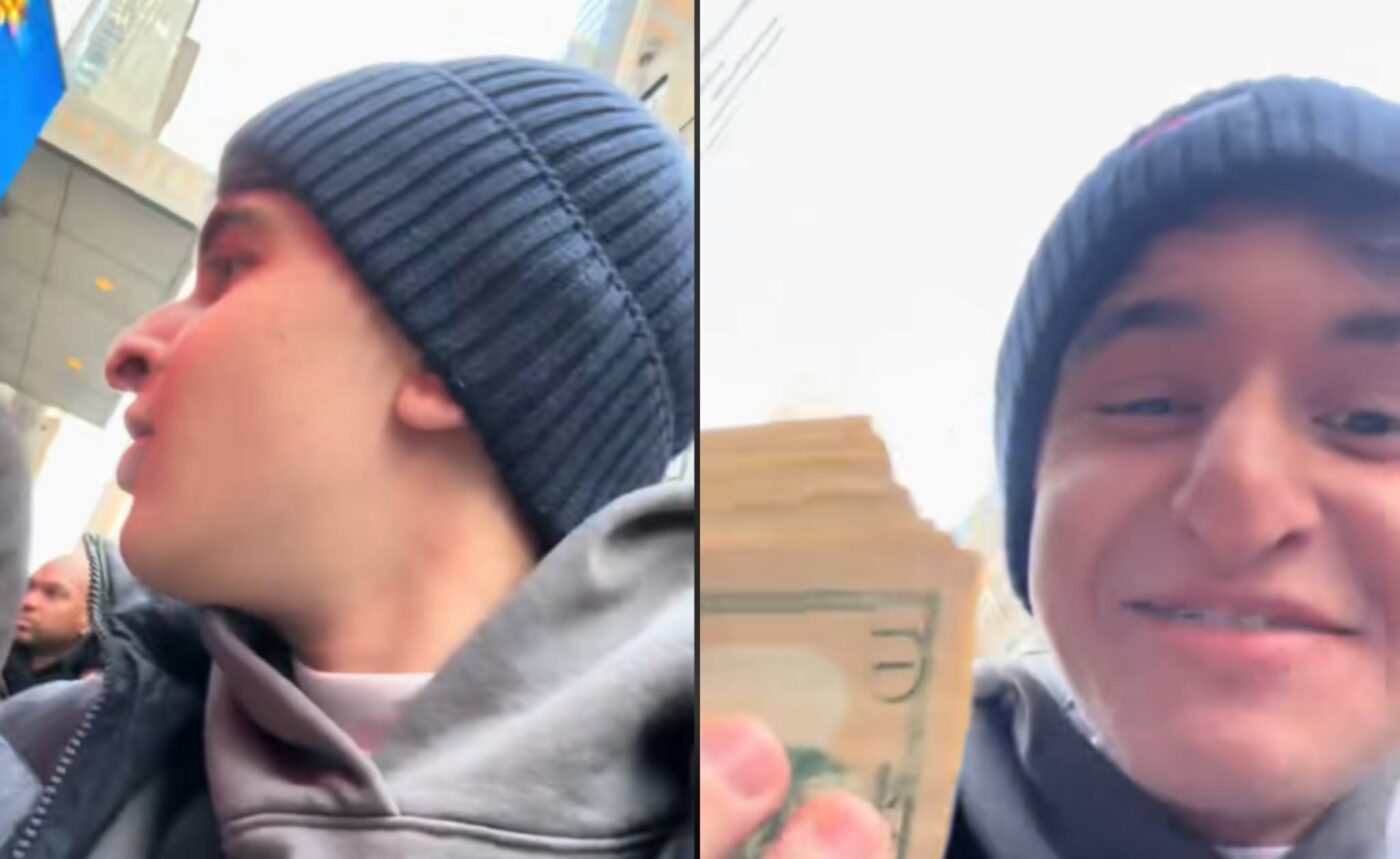 N-o să-ți vină să crezi! Un român a primit bani pe stradă din partea unui faimos luptător din UFC. VIDEO
