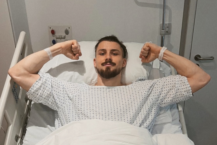 Prima reacție a lui Radu Drăguşin, după operația la genunchi. A trimis mesajul de pe patul de spital