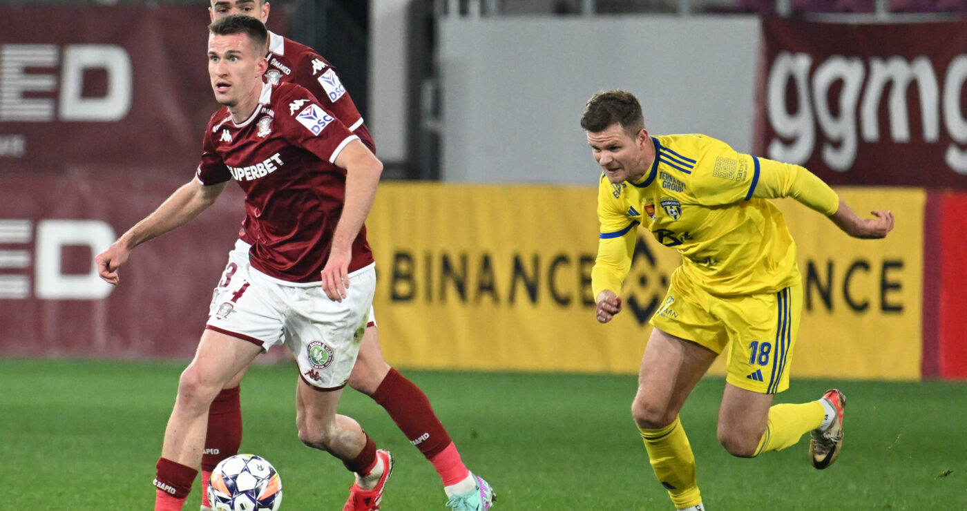 Rapid București – Unirea Slobozia 2-1, în etapa 25 din Superliga. Victorie scoasă cu forcepsul de Marius Șumudică