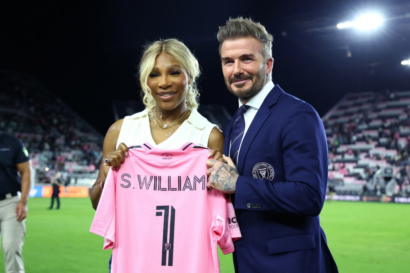 Serena Williams a primit tricoul lui Inter de la David Beckham: „Nu ar fi Miami, dacă nu ar fi plin de staruri”