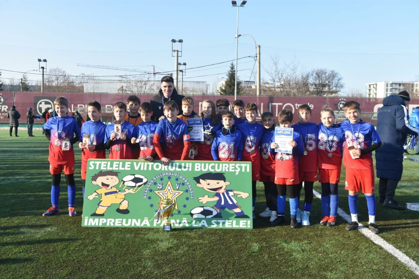 Steaua Bucureşti se laudă că a învins-o cu 6-0 pe FCSB la copiii U8