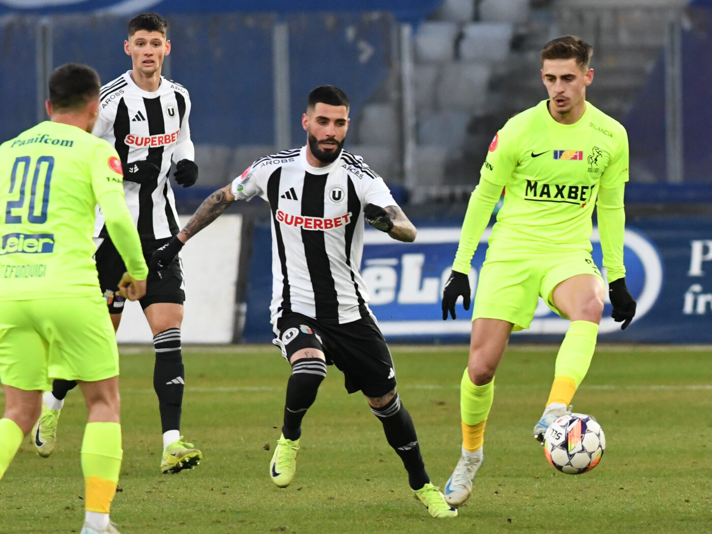 U Cluj – Poli Iași 2-2, în etapa 26 din Superliga. Gruparea din Copou obține un punct de aur după ce a revenit de la 0-2