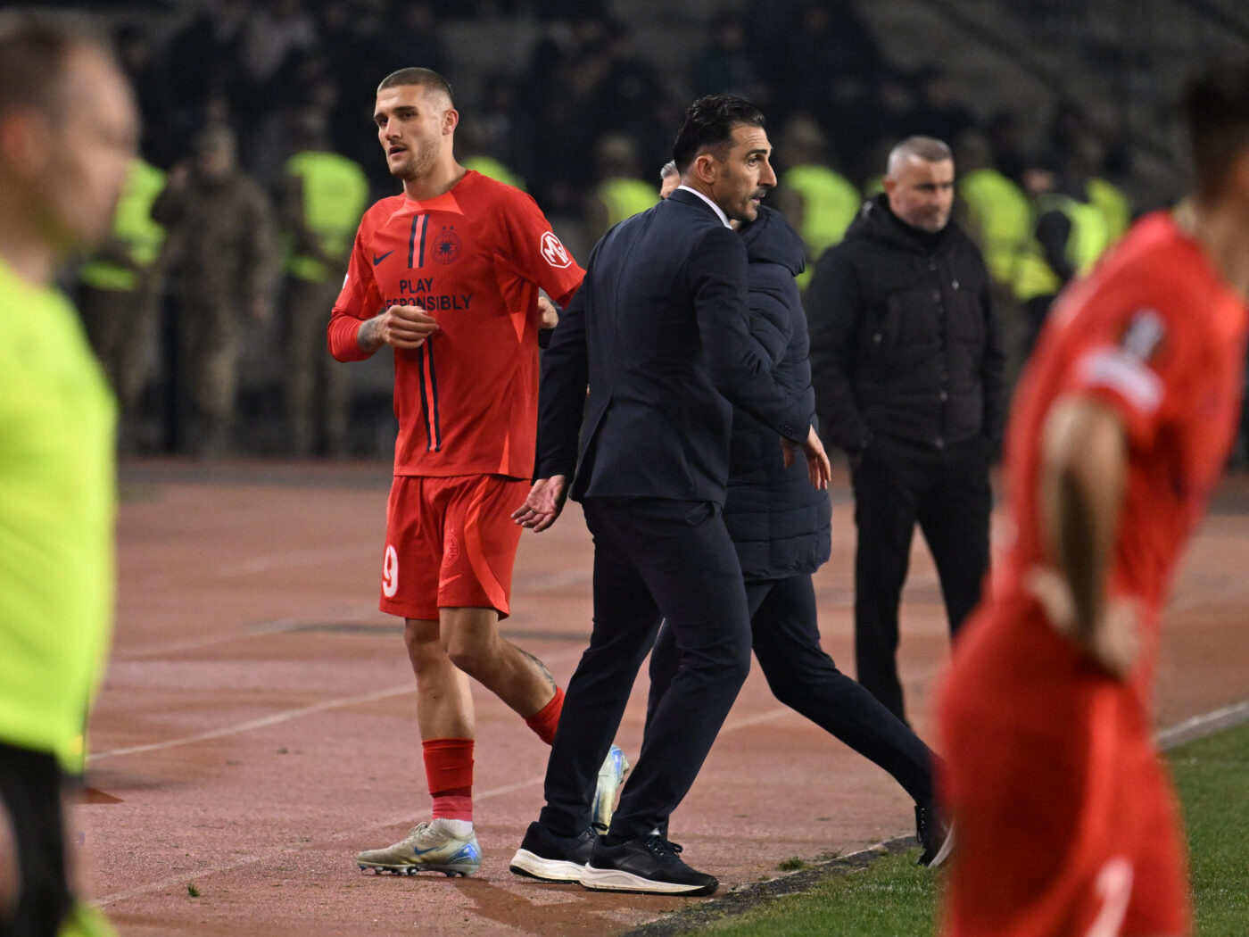 UEFA a făcut public totul. Ce i-a spus Elias Charalambous lui Daniel Bîrligea, după primul meci la FCSB, în care Gigi Becali a dat ordin să fie scos la pauză!
