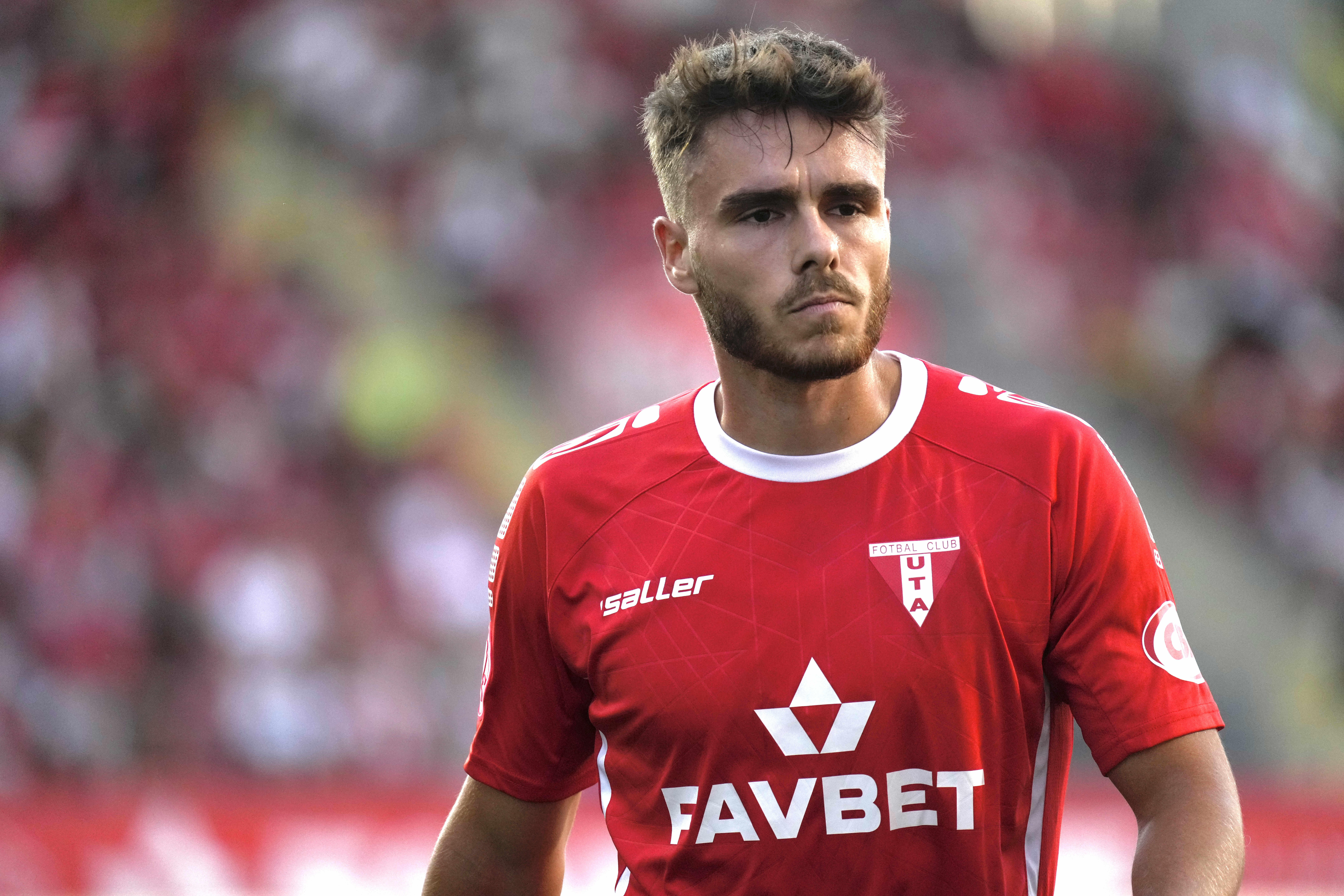 Andrej Fabry, transferat de UTA la U Cluj înainte de termen! 1 UTA ARAD FC UNIVERSITATEA CLUJ SUPERLIGA SUPERBET 29.07.2024