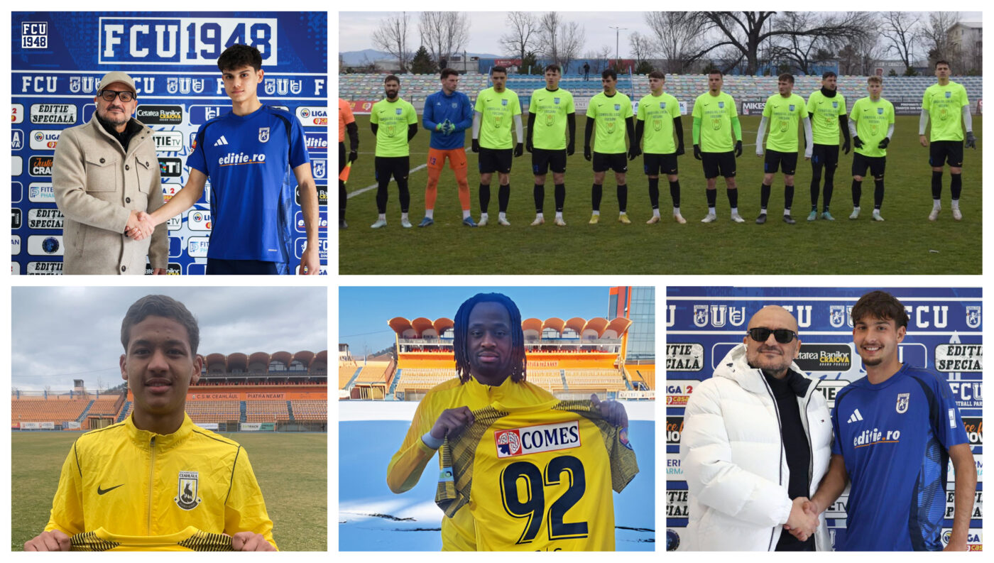 Anunț șoc de la FRF: FCU Craiova are interdicție la transferuri! Nici Ceahlăul nu și-a legitimat cele două achiziții anunțate oficial, iar un alt club și-a rezolvat problema in extremis