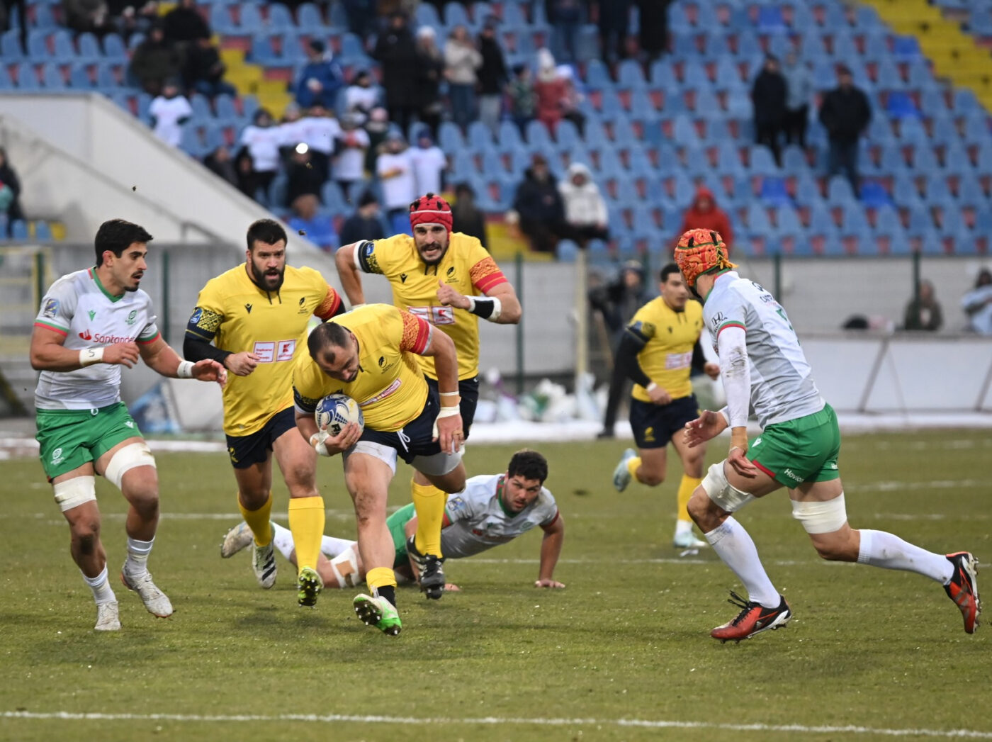 „Stejarii”, eșec dur cu Portugalia! N-am reușit niciun eseu la Botoșani și ne pregătim de un duel în semifinale cu Georgia în deplasare