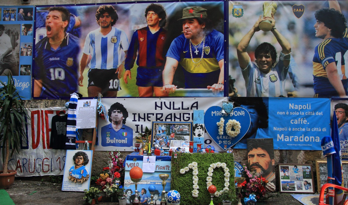 A apărut în timpul procesului o imagine cu Maradona, din ziua morții sale. Fiicele și-au pus mâinile la ochi pentru a nu-l vedea în asemenea hal
