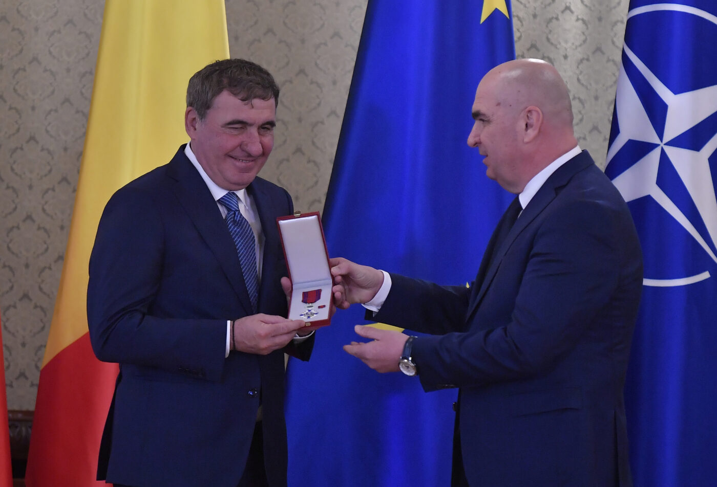 Apariție extrem de rară a lui Gino Iorgulescu. Gică Hagi l-a scos din „vizuina” de la LPF: „Merita acest lucru”