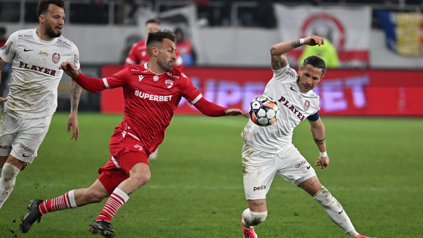 CFR Cluj – Dinamo București Live Video Online de la ora 21:00, în etapa 1 din play-off-ul Superligii. Echeipele de start. Gazdele nu-l vor avea pe bancă pe Dan Petrescu, a cărui mamă a decedat